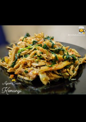 Foto resep Ayam Suwir Kemangi |masakanrumahansehari-hari