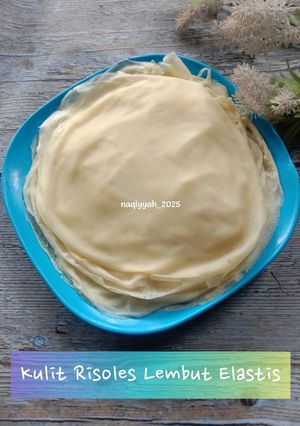 Foto resep 1091. Kulit risoles lembut elastis