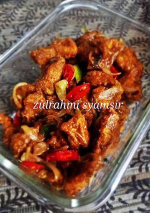 Foto resep Ayam goreng saus tiram ala Rudy choirudin