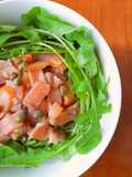 Salmon Donburi fusion italo-giapponese