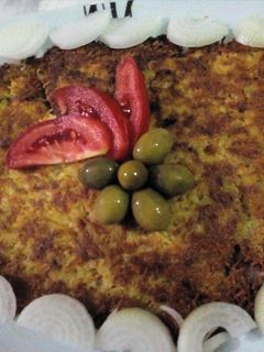 عکسی از دستور کوکو کوکتل و سیب زمینی