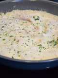 Filets de poisson sauce coco, curry et gingembre (IG bas)
