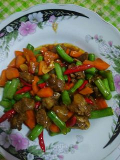 Foto resep Tumis sayur daging