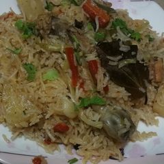 A picture of Sabzi pulao.