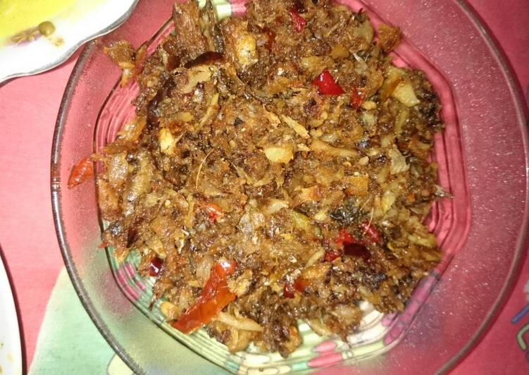 Resep Rabok jukut salai baung yang nikmat Untuk Jualan