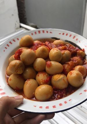 Foto resep Balado Puyuh Tanpa Digoreng Ala Anak Kost