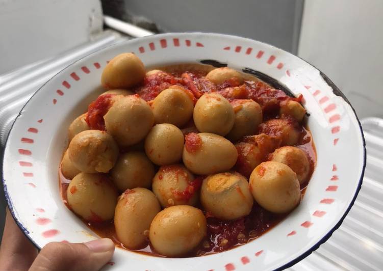 Balado Puyuh Tanpa Digoreng Ala Anak Kost