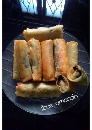 Foto resep Lumpia ”BACOK” banana chocolate 🍌🍫
