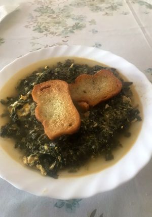 Una foto de Guiso de espinacas