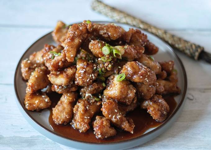 Honey butter fried chicken 🍗 🍯😍