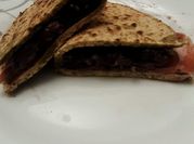 Una foto di piadina integrale