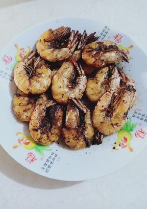 Foto resep Udang goreng asam jawa