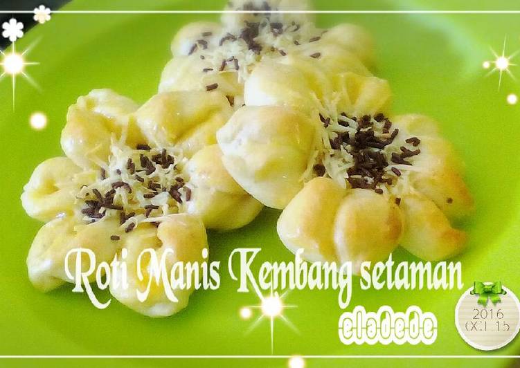 Roti Manis Kembang setaman 😘😍😍