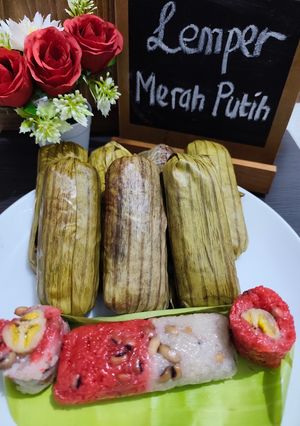 Foto resep Lemper Merah Putih Istimewa