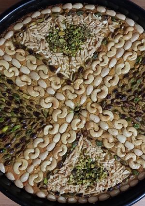 صورة لوصفة الهريسة السورية