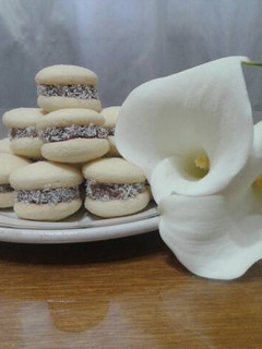 Una foto de Alfajores de maicena