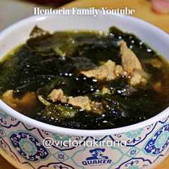 Sup Rumput Laut | Korean Seaweed Soup (Miyeok Guk) রেসিপির প্রধান ছবি