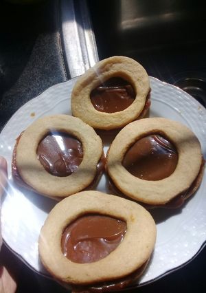 Una foto de Galletas de dulce de leche