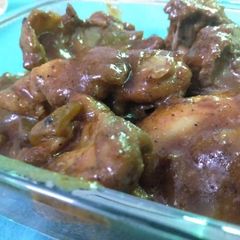 A picture of Honey mustard chicken.