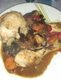 Wild mushrooms chicken casserole