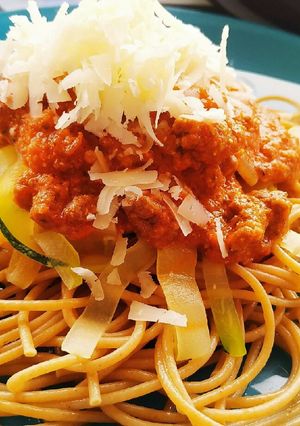 Una foto de Duo de Spaguetti y boloñesa casera
