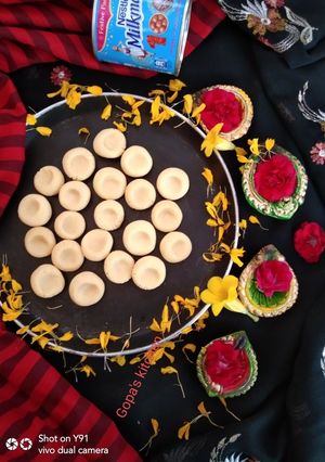 মিল্কমেইড পেড়া (Milkmaid peda recipe in bengali) রেসিপির প্রধান ছবি