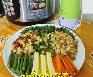 Resep Populer Scrambled eggs chilli onion vegetable orak arik telur Yummy Mantul