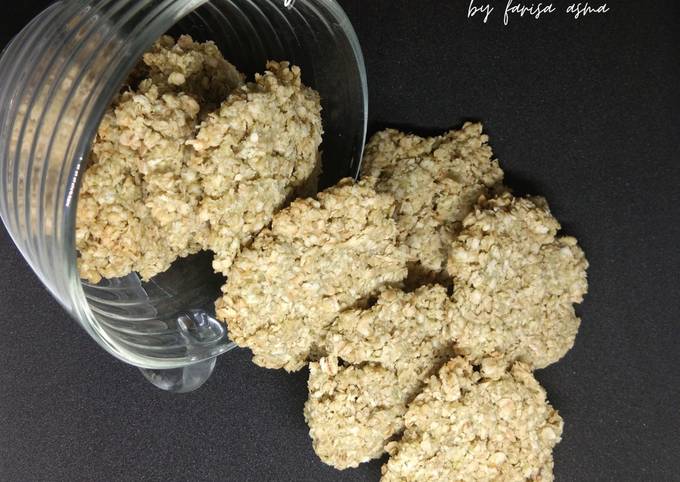 Greentea oat cookies