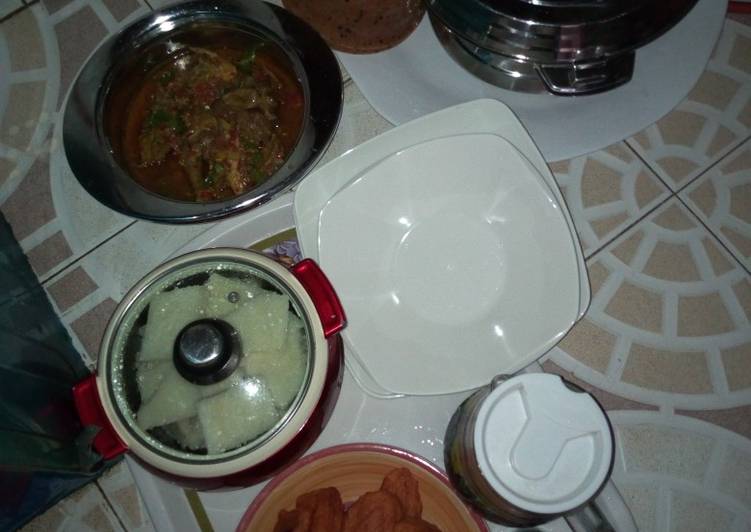 Kunun gyada white yam an chicken soup kosai #Ashlab# kitchen