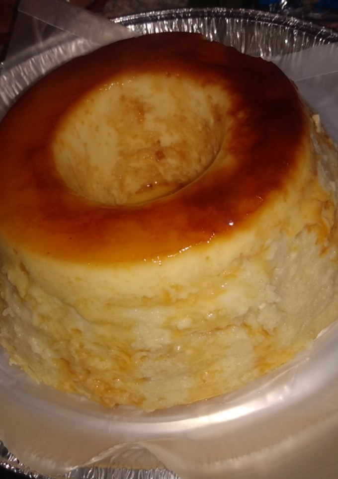 Una foto de Budín de Pan casero fácil y económico
