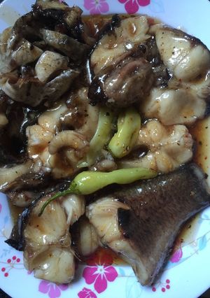 Hình của món Cá quả kho (cá tràu, cá lóc).