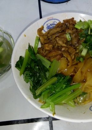Foto resep Kwetiau yamin
