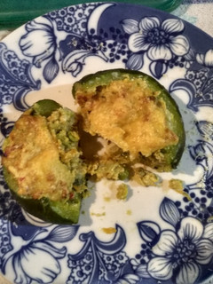 Una foto de Zapallitos rellenos de vegetales