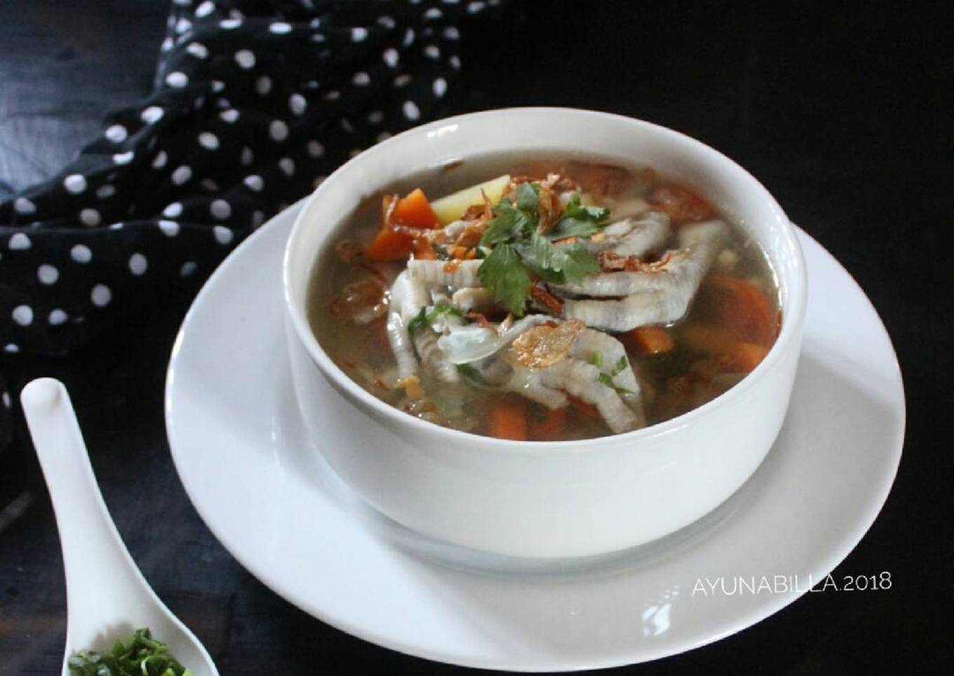 Sop ceker ayam