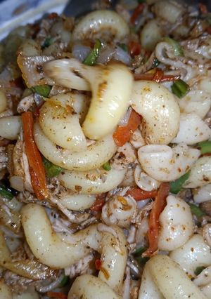 A picture of Chicken Vegetable Macaroni.