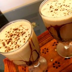 A picture of Dalgona Coffee.
