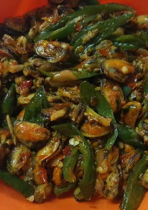 Foto resep Kerang ijo bumbu ulek