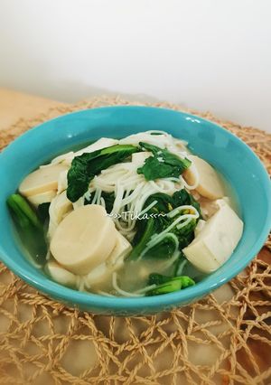 Foto resep 5.Ayam sawi misoa (recook resep ibu Riawati)