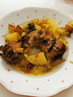 Piri Piri csirkecomb recept fotója
