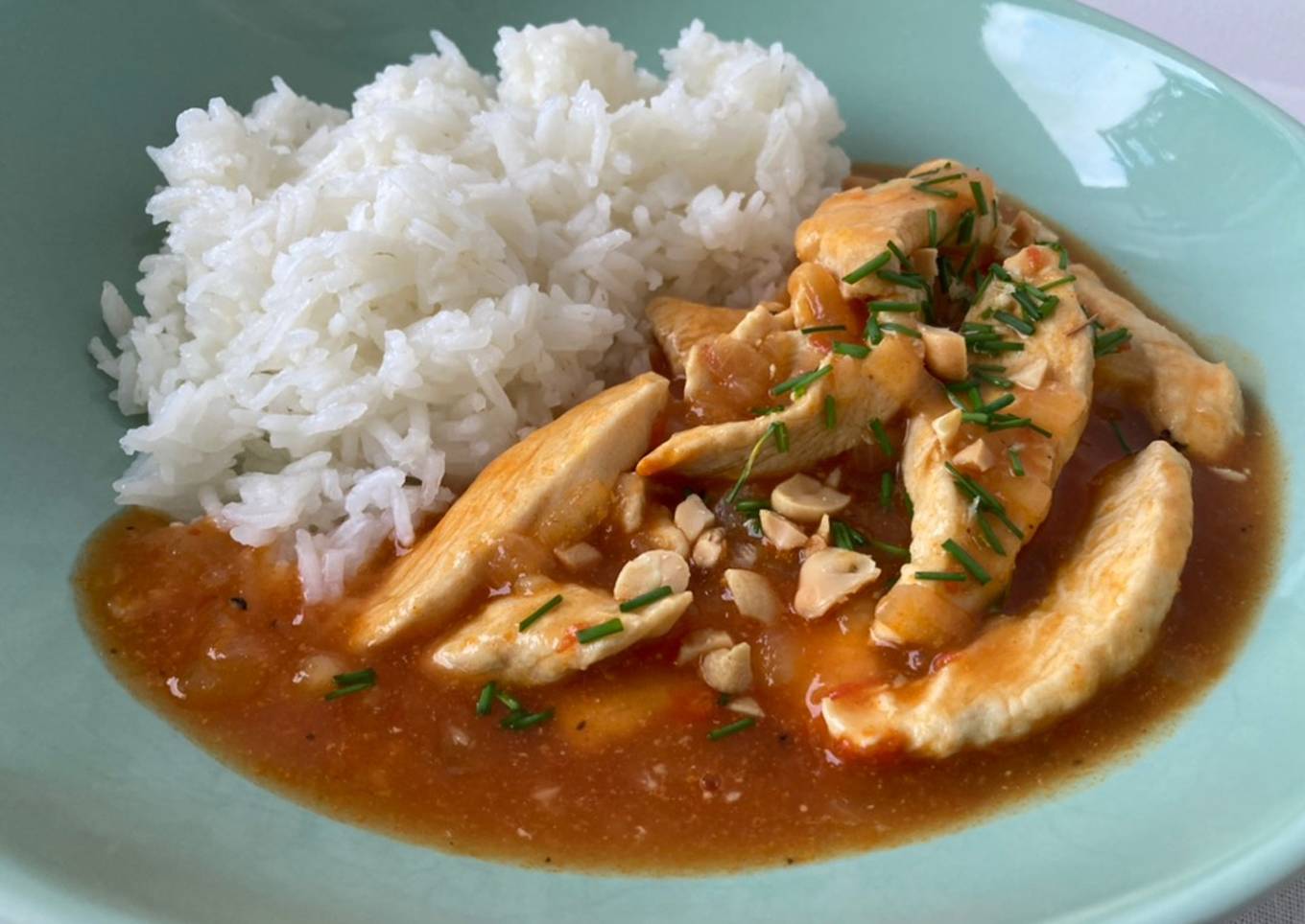 Pollo a la naranja