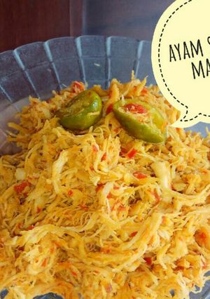 Foto resep Ayam suwir.
