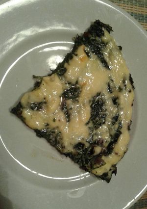 Una foto de Tortilla de espinacas