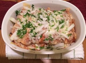 Una foto de Enchiladas suizas