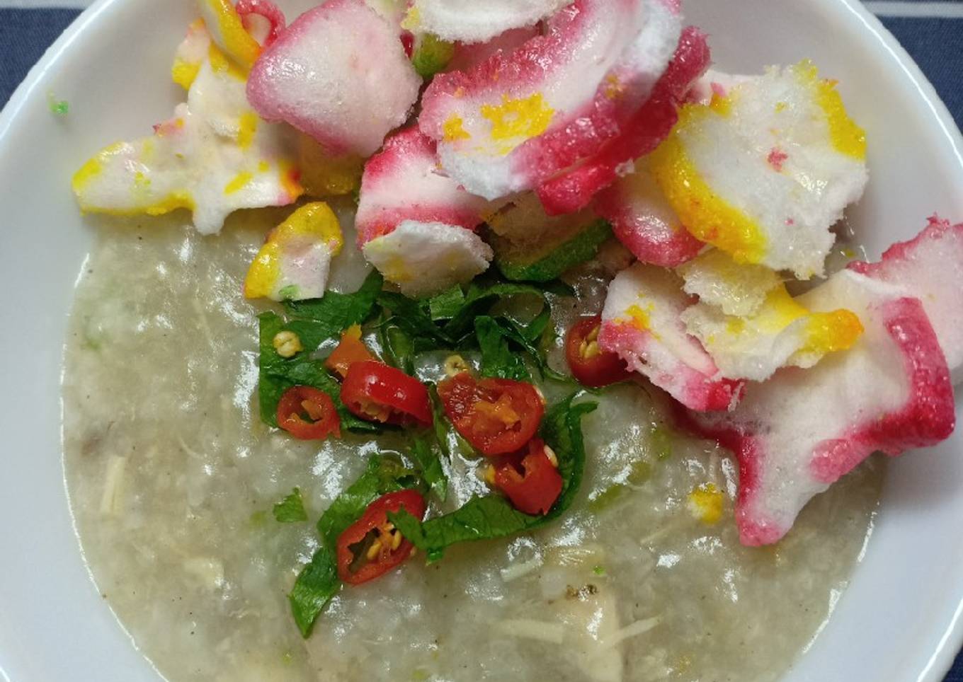 Bubur Tumis Ayam