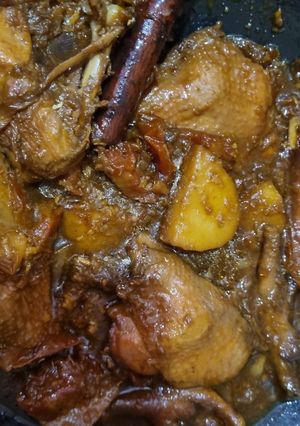 Foto resep Semur ayam kentang