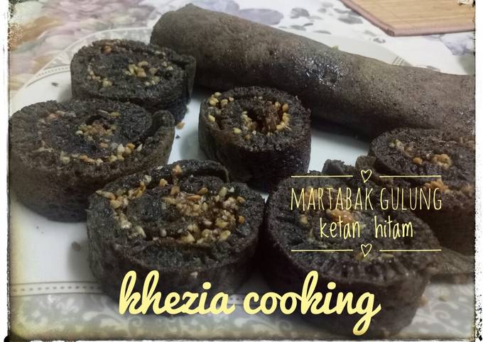 Standar Cara  buat 63 Martabak gulung ketan hitam  spesial