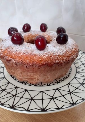 Una foto de Bizcocho de nata