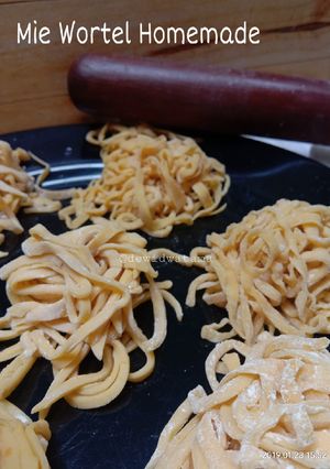 Foto resep Mie Wortel Homemade (iris manual)