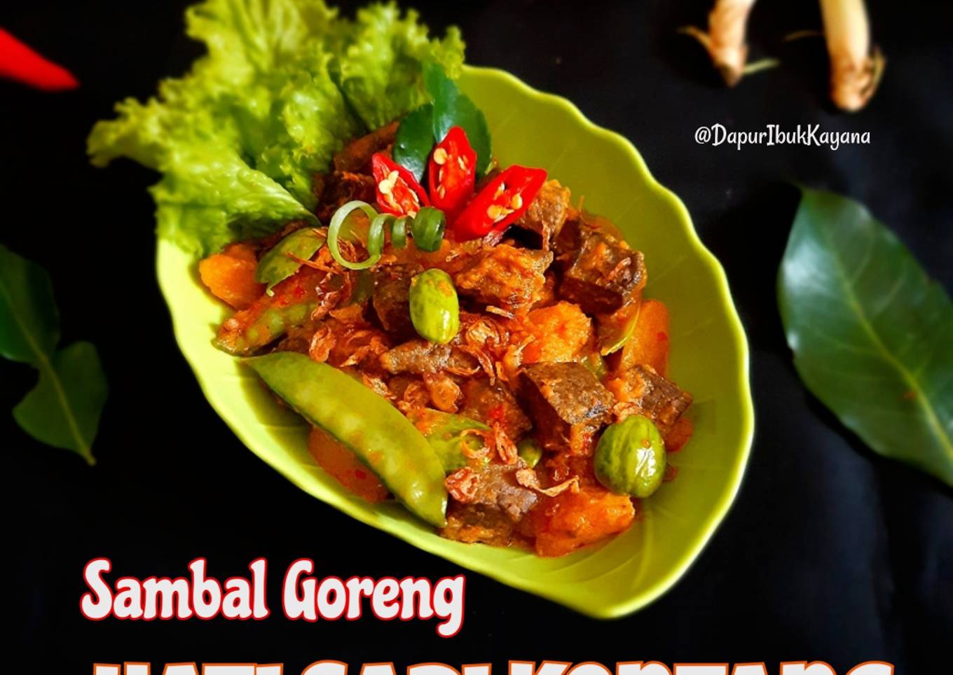 555. Sambal Goreng Hati Sapi Kentang