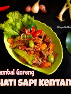 Foto resep 555. Sambal Goreng Hati Sapi Kentang